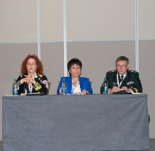Panel talking about the many faces of leadership